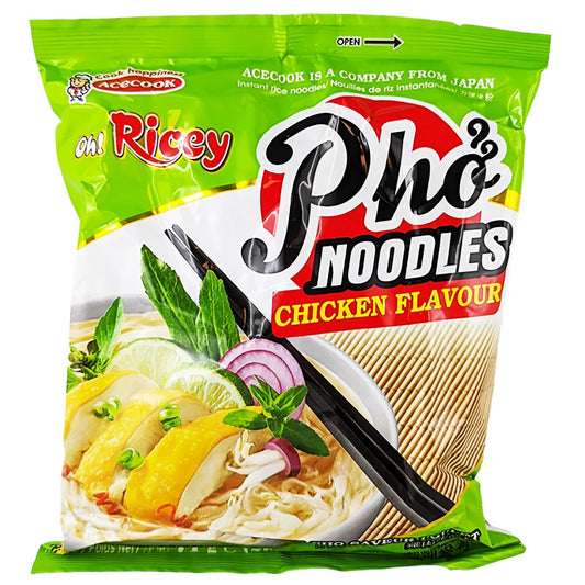 Tăiței instant din orez Acecook Pho cu aromă de pui 71g