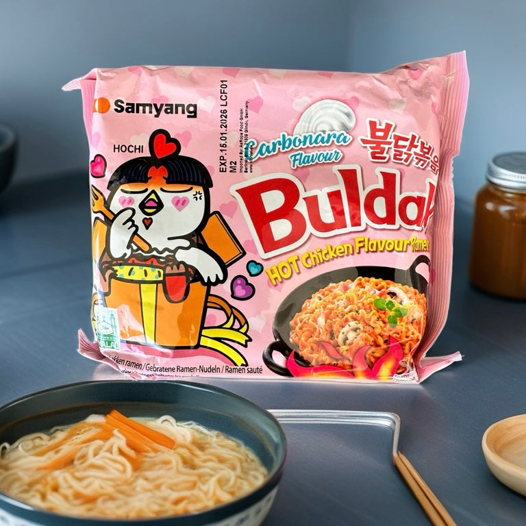 Tăiței instant (Picant) Samyang Buldak Carbonara – 130g
