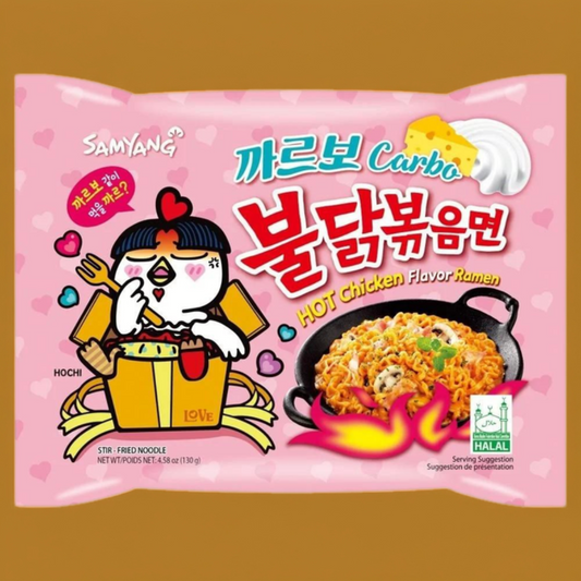 Tăiței instant (Picant) Samyang Buldak Carbonara – 130g