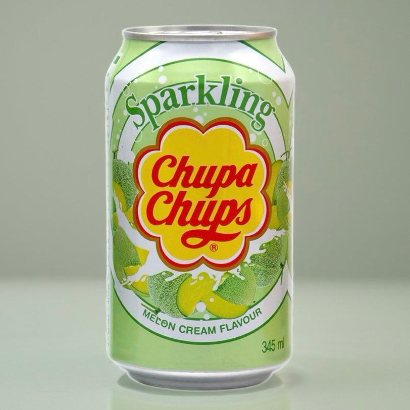 Chupa Chups Sparkling Melon Cream – 345ml
