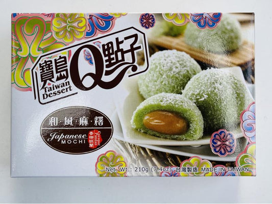 Mochi cu aromă de pandan și cocos – Desert taiwanez (210g)