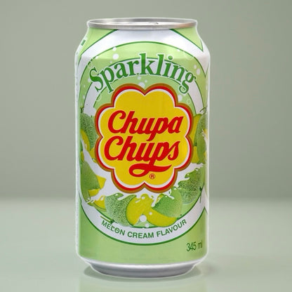 Chupa Chups Sparkling Melon Cream – 345ml