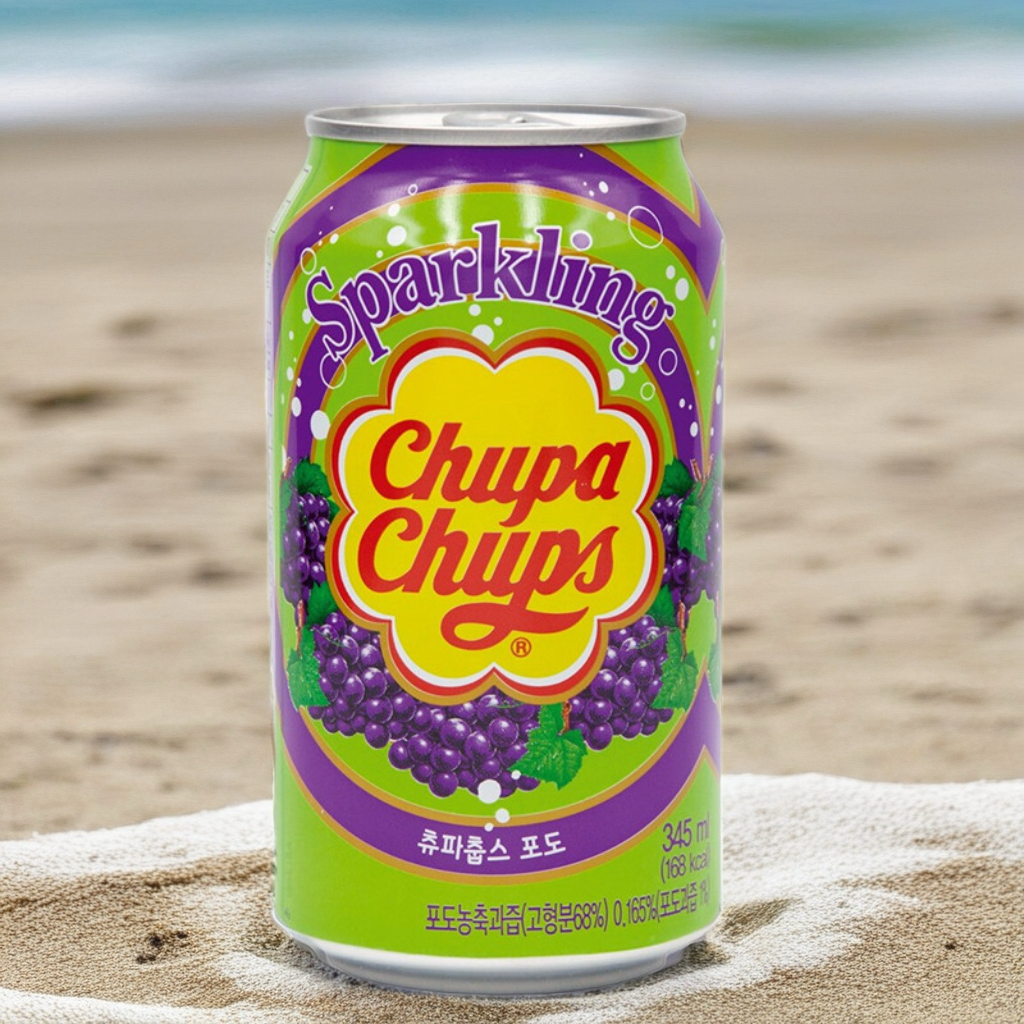 Chupa Chups Sparkling Grape – 345ml