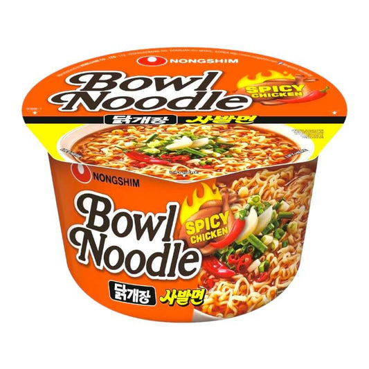 Tăiței instant cupă cu pui picant – Nongshim Bowl Noodle (100g)