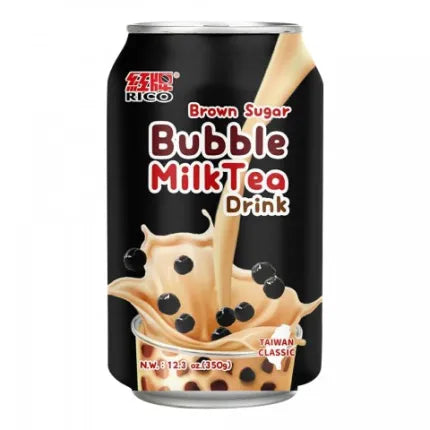 Băutură cu lapte și zahăr brun cu perle – Rico (350ml)